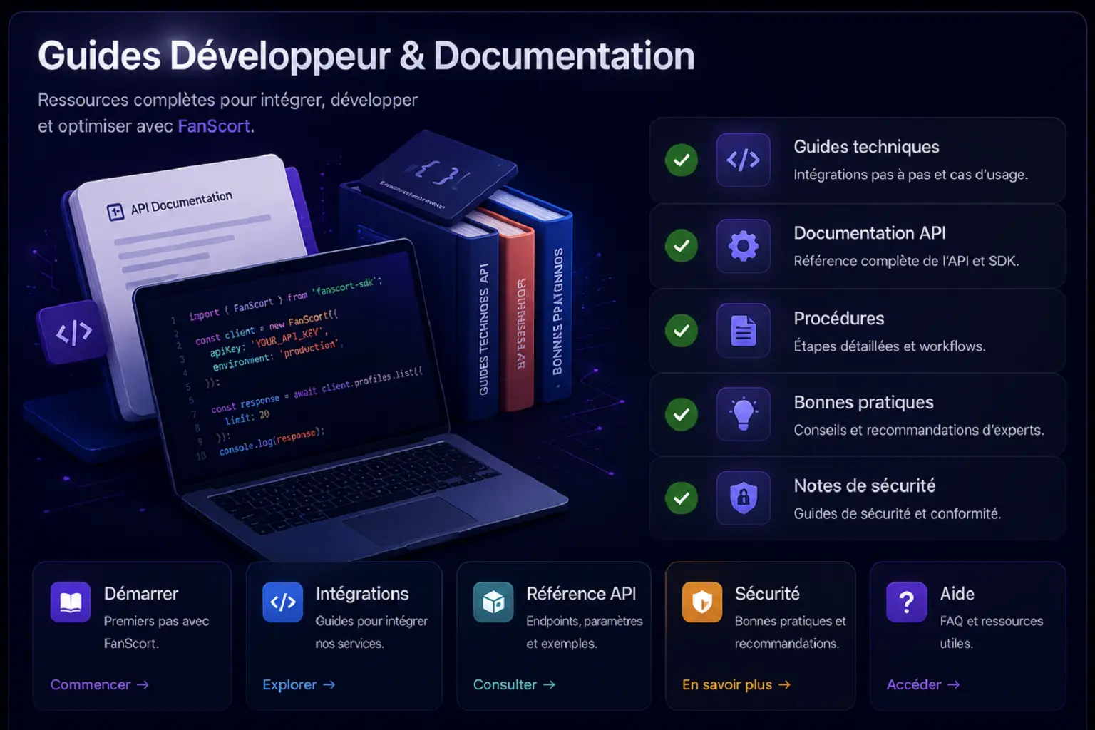 Guides développeur documentation technique